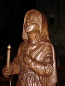 STATUE DE STE BERNADETTE