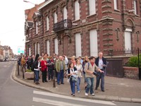 arrivée à la porte N.D